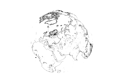 Orthographic map
